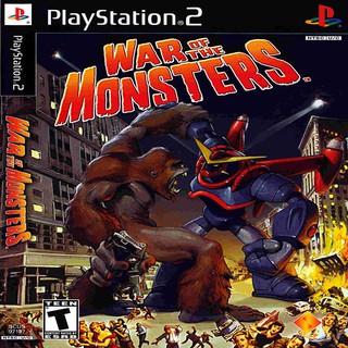 แผ่นเกมส์ PS2 (คุณภาพ) (จัดส่งไว) War of the Monsters (USA)