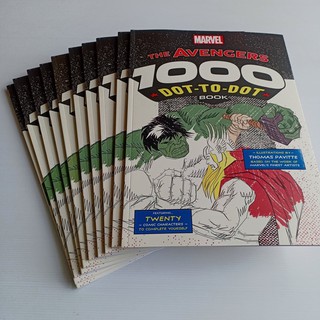 (New) Marvel The Avengers 1000 Dot-to-Dot book.