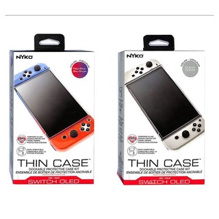 [NS OLED] NYKO : THIN CASE DOCKABLE PROTECTIVE CASE + TEMPERED GLASS SCREEN PROTECTOR FOR NINTENDO  SWITCH  OLED