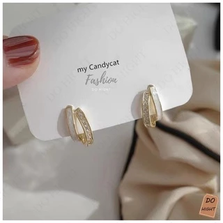 พร้อมส่ง⚡ มีเก็บเงินปลายทาง💸 ต่างหูแฟชั่น สไตล์เกาหลี (ราคาต่อ 1 คู่) : Do hight