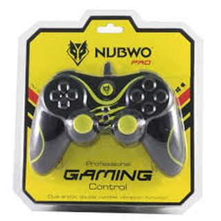 Nubwo NJ-25 Gaming Joy Controller จอยเกมมิ่ง สำหรับคอมพิวเตอร์ - สีเหลือง