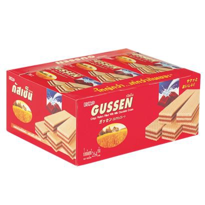 กัสเซ็น เวเฟอร์ ขนาด 22กรัม แพ็ค12ชิ้น +++Gussen wafer 12each/pack+++