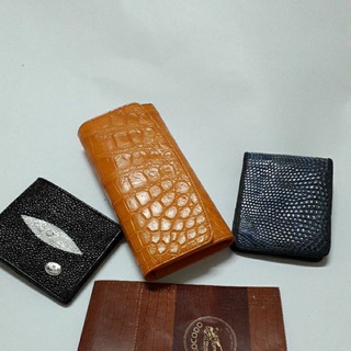 set crocodile  wallet กระเป๋าสตางค์จระเข้1499