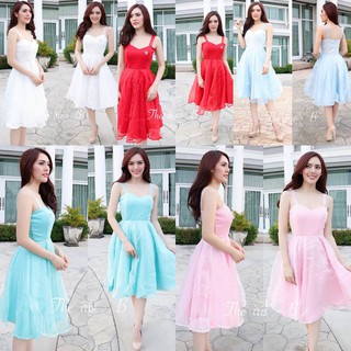 Glassy dress (โค้ดช้อปฟรี 100 บาท)