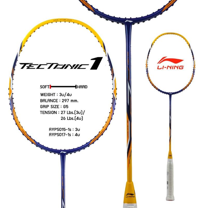ไม้แบดมินตันLI-NING 𝐓𝐄𝐂𝐓𝐎𝐍𝐈𝐂1 #ฟรีเอ็นAp6