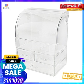 อุปกรณ์จัดเก็บเครื่องสำอาง STACKO CURVE C 24x16x32 ซม. สีใสMAKEUP ORGANIZER STACKO CURVE C 24X16X32CM CLEAR