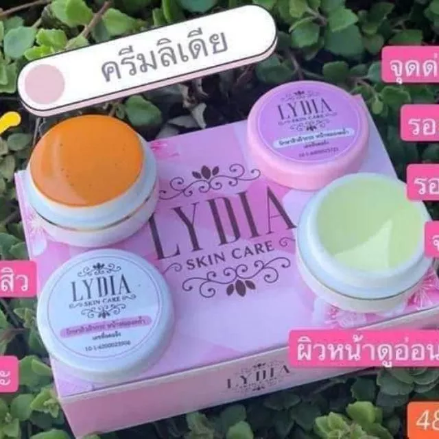 แพ็คเกจใหม่ล่าสุด✨ Lydia Skincare ครีมลิเดียสกินแคร์ (แท้💯%) 1ชุดมี 2ตลับ /10 กรัม thumbnail 6