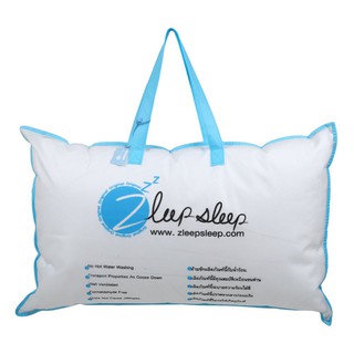 หมอนหนุน หมอนหนุน ZLEEPSLEEP SUPREME หมอนหนุนและหมอนข้าง ห้องนอนและเครื่องนอน PILLOW 19X29 SUPREME WHITE ZLEEPSLEEP