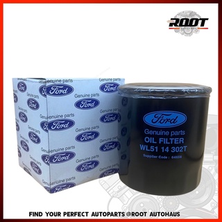 FORD ไส้กรองน้ำมันเครื่อง Ford Ranger 2.5, 4 WD ,2C,2LT เบอร์ WL51-14-302T แท้