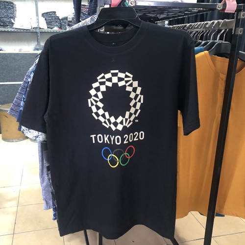 KATUN Tokyo 2020 Olympic T-Shirt Casual Cotton T-Shirt Real Pict ล่าสุดเสื้อยืด