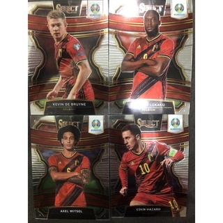 2020 Panini Select Uefa Euro Soccer Belgium