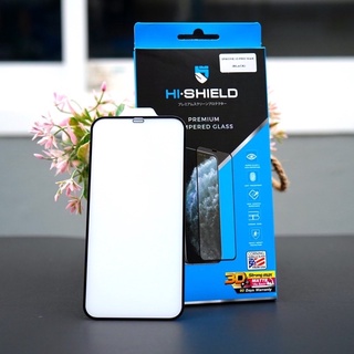 Hishield 3D Triple Strong Max Black ( กระจก iPhone แบบเต็มจอ 3D ) รับประกันตลอดอายุการใช้งาน IPhone13,13Pro,13Promax