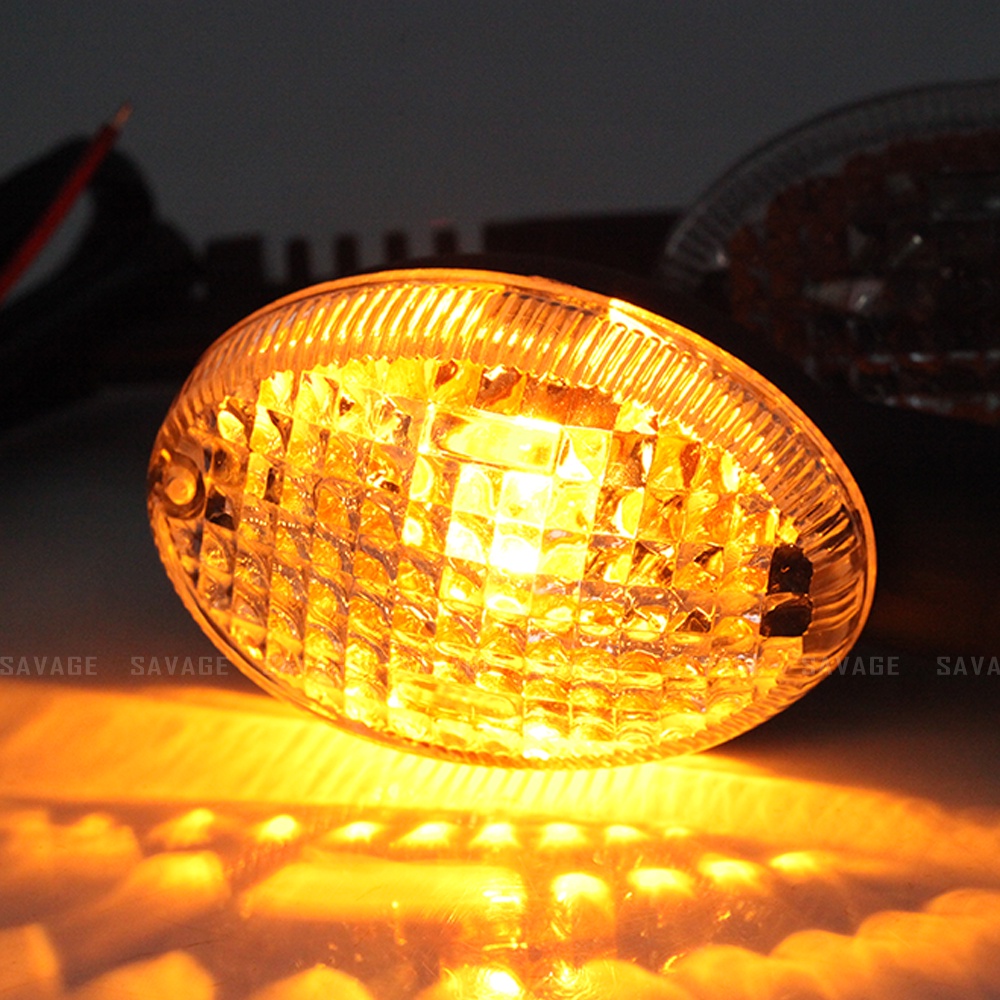 หลอดไฟเลี้ยว LED สําหรับรถจักรยานยนต์ KAWASAKI KLX250 KLX150 KLX125 KLX300SM D-TRACKER 125 150 X250 - รูปที่ 4