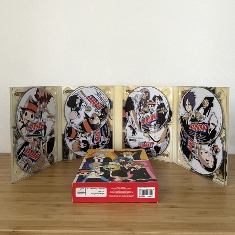 DVD Reborn ครูพิเศษจอมป่วน รีบอร์น boxset 8 แผ่น