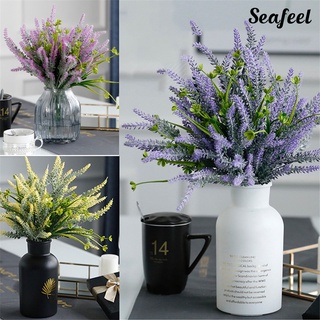 Seafeel ดอกไม้ประดิษฐ์ ดอกลาเวนเดอร์ สําหรับตกแต่งบ้าน สวน งานแต่งงาน กลางแจ้ง DIY 1 ชิ้น