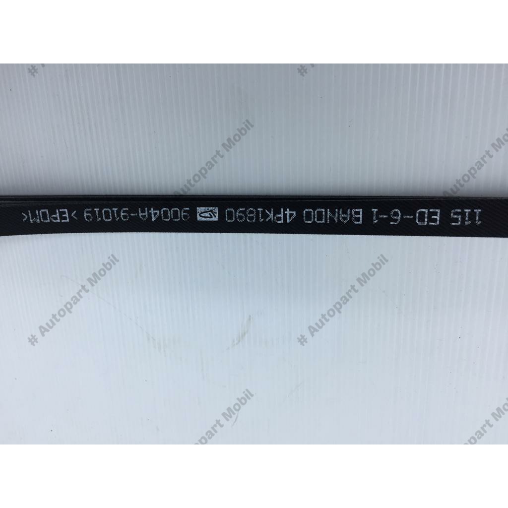 FAN BELT FAN BELT VAN V BELT 4PK1890 AVANZA FENIA 1.3