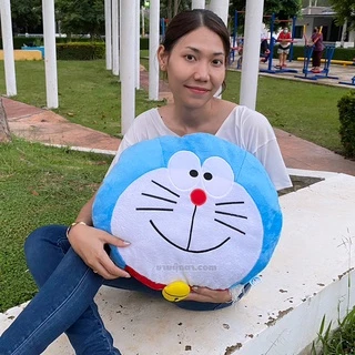 หมอนหน้า Doraemon (ขนาด 20 นิ้ว) ลิขสิทธิ์แท้ / หมอน โดเรม่อน เดอะมูฟวี่ หมอนตุ๊กตา โดเรม่อน Doraemon หมอนใช้ในรถ