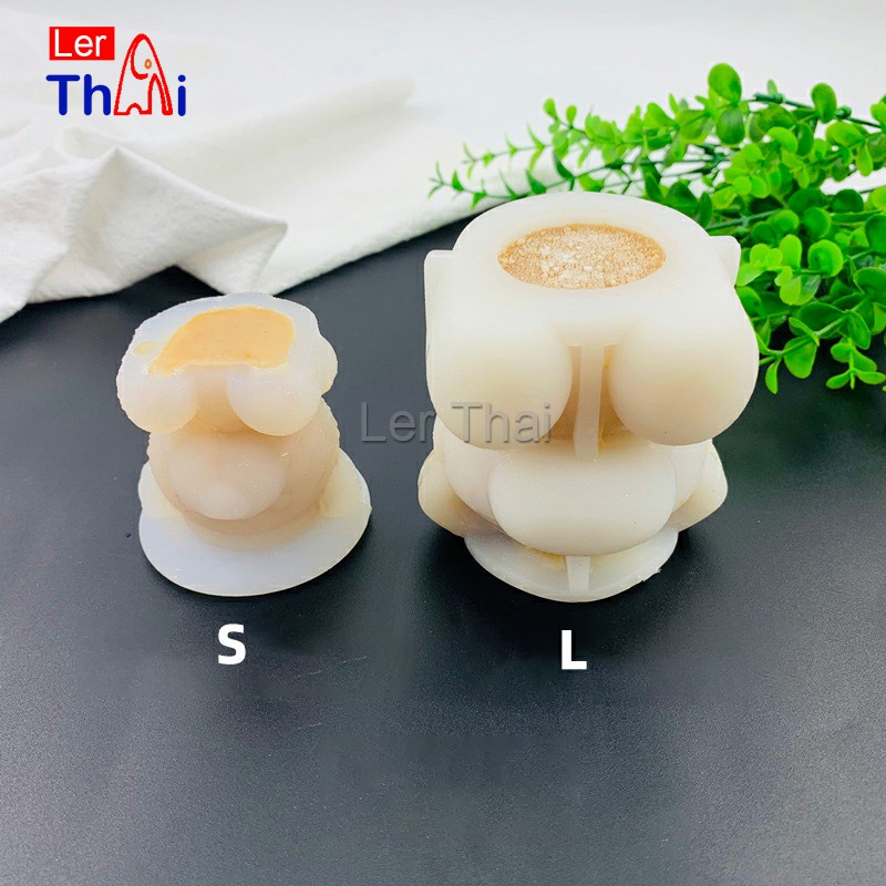 LerThai แม่พิมพ์น้ำแข็งรูปหมี แม่พิมพ์น้ำแข็งน่ารักตะมุมิ เด็กๆชอบ  พร้อมจัดส่ง  Ice Bear Mould - รูปที่ 2