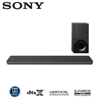 Sony ชุดเครื่องเสียง Soundbar 2.1ch Dolby Atmos® / DTS:X™ พร้อมเทคโนโลยี Bluetooth® รุ่น HT-X9000F