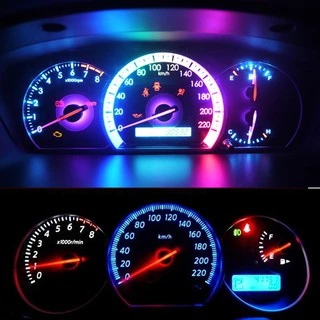 Aeing แผงควบคุมไฟ LED T3 T4.2 T4.7 COB 12V สีขาว แดง น้ําเงิน เหลือง เขียว สําหรับรถยนต์ 1 ชิ้น