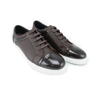 Luigi Batani Shoes รองเท้าผ้าใบหนังแท้รุ่น LBD096 มี 2 สี