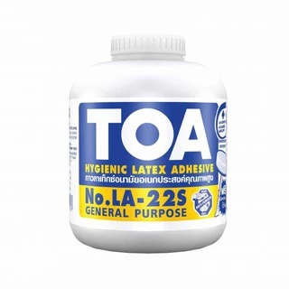TOA กาวลาเท็กซ์ กป. ทีโอเอ LA-22S ขนาด 4, 8, 16 และ 32 oz.