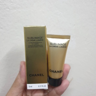 พร้อมส่ง Chanel Sublimage La Creme Lumiere Ultimate Regeneration &amp; Brightening Cream 5ml