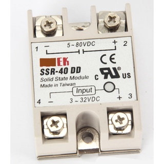 Sz รีเลย์โซลิดสเตทเฟสเดี่ยว SSR-40DD 10 ชิ้น พร้อมส่ง