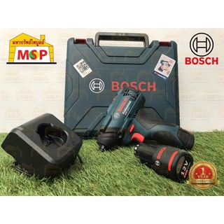 Bosch ไขควงกระแทกไร้สาย 12V GDR 120-LI Gen 3 แบต 2 ก้อน 1.5 Ah #06019F00K6