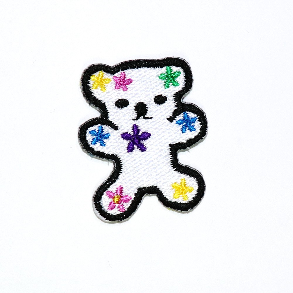 [ ตัวรีดติดเสื้อ ลาย หมี ตุ๊กตา น่ารัก ] Cute Teddy Bear Patch งานปัก DIY ตัวรีดสัตว์ ตัวรีด เสื้อ กระเป๋า อาร์ม สวยๆ