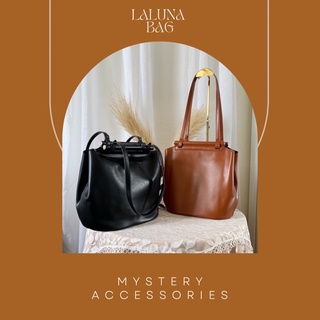 B329-B330: Laluna Bag | Mystery Accessories กระเป๋า กระเป๋าสะพาย กระเป๋าหนัง PU