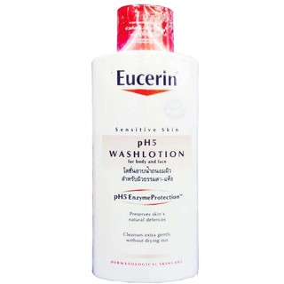 Eucerin Sensitive Skin pH5 Washlotion For Body and Face 400 ml