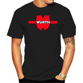 เสื้อยืด ผ้าฝ้าย 100% พิมพ์ลาย Wurth German Tools Racing ราคาถูก สําหรับผู้ชาย