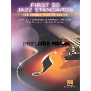 (โค้ดINCSM2Lลด70฿) FIRST 50 JAZZ STANDARDS YOU SHOULD PLAY ON GUITAR (HL00198594)