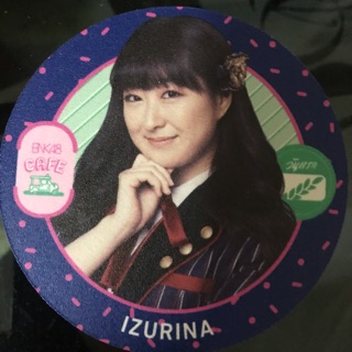 ที่รองแก้ว Izurina [BNK48] แผ่นละ 100.-