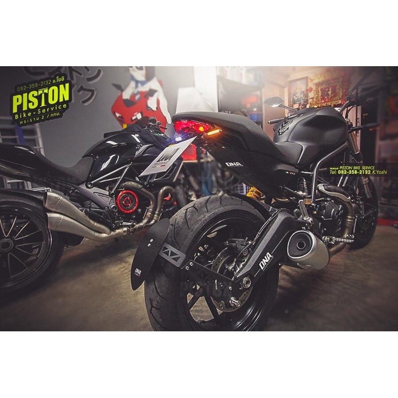 กันดีดหลัง DNA Mud Guard For Ducati M795 M797 M821 Scrambler800 PISTONBIKE