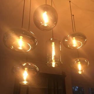 หลอดไฟ LED E27 3W 4W หรี่แสงได้ 220V สีขาวอบอุ่น สไตล์วินเทจ A19 หรี่แสงได้ สีขาวอบอุ่น สไตล์เรโทร