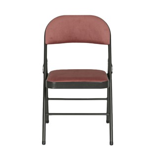 CHAIR FURDINI FAIR VELVET ROSE BROWN เก้าอี้ FURDINI FAIR VELVET สีโรสบราวน์ เก้าอี้อเนกประสงค์ เฟอร์นิเจอร์เอนกประสงค์