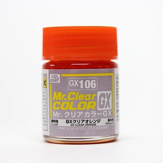 Mr.Hobby MR.CLEAR COLOR GX106 Clear Orange 4973028420104 (สี)