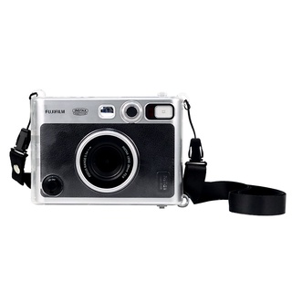 【Free Frame】Transparent Clear Cover Shell Case for  Fujifilm Instax Mini EVO