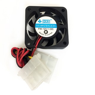 พัดลมคอมพิวเตอร์ Cooling Fan 4cm Molex พัดลมระบายอากาศ 12V 4เซ็นติเมตร