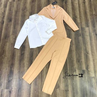 พร้อมส่ง📔S0344 3PC. Casual Co ord set 📑showroom