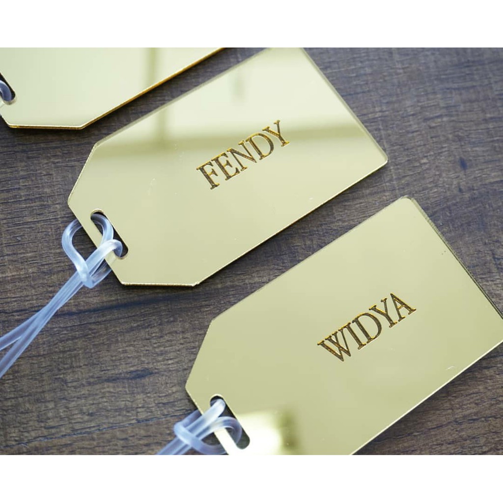 GANTUNGAN LUGGAGE ไม้แขวนเสื้อ / กระเป๋าเดินทางแท็กชื่อ / กระเป๋าเดินทาง NAME INPUT / LUGGAGE TAG SOUVENIR