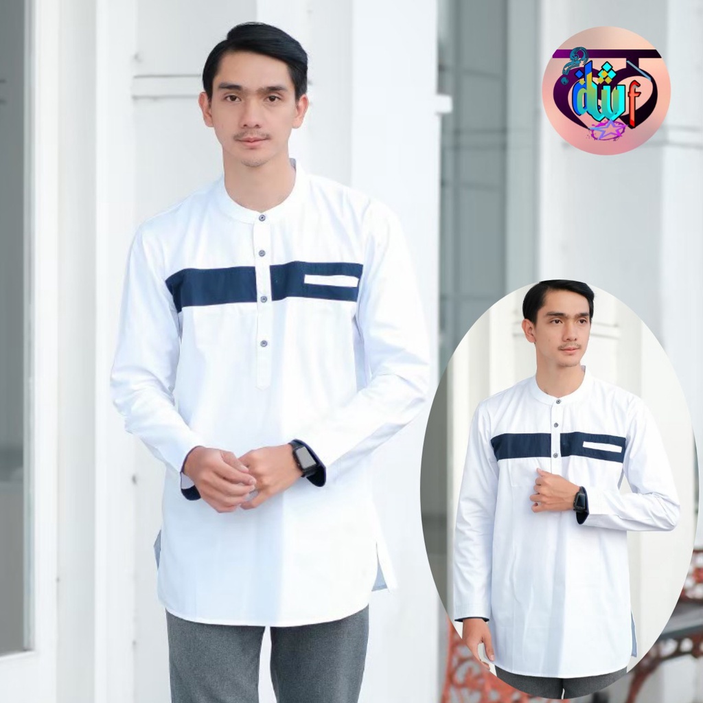 Dewar เสื้อเชิ้ตมุสลิม koko kurta ล่าสุด stamford - men& 39;s koko shirt - เสื้อเชิ้ต koko แขนยาว