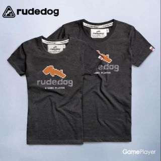 Rudedog เสื้อยืด รุ่น Game player สีท็อปดำ