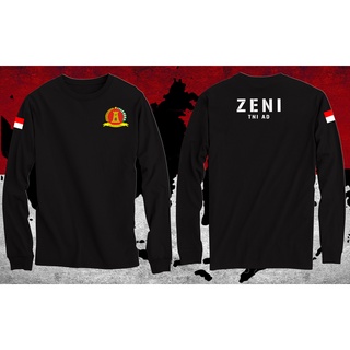 Zeni TNI AD เสื้อแขนยาว คอปกโปโล