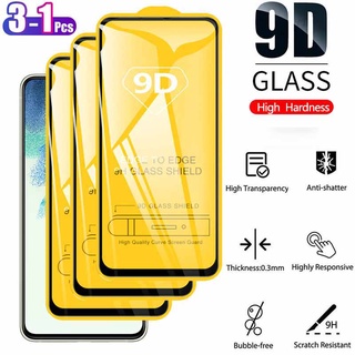 3PCSฟิล์มกันรอย For Xiaomi Poco X3 Pro F3 Redmi Note 10 Pro 11 9 8 7 9s 10s 11s 10C 9T 9C 9A 8A Mi 11 Lite 11T 10T กระจก