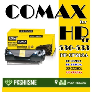 TONER COMAX  (CF530-533 A) LaserJet ดำ -สี HP 205A  สำหรับเครื่องพิมพ์ HP Color LaserJet M180N, M181FW