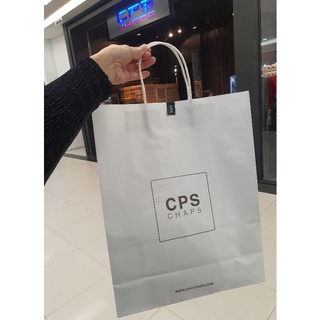 ถุงกระดาษ CPS (CHAPS) ขนาดใหญ่ สีขาว