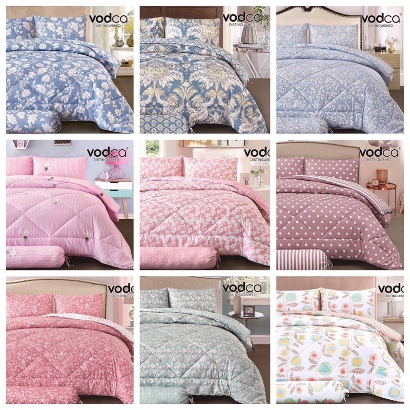 🏆 ชุดเครื่องนอน Vodca คุณภาพดี แนะนำ ได้ทั้งผ้านวมและเซ็ตผ้าปู